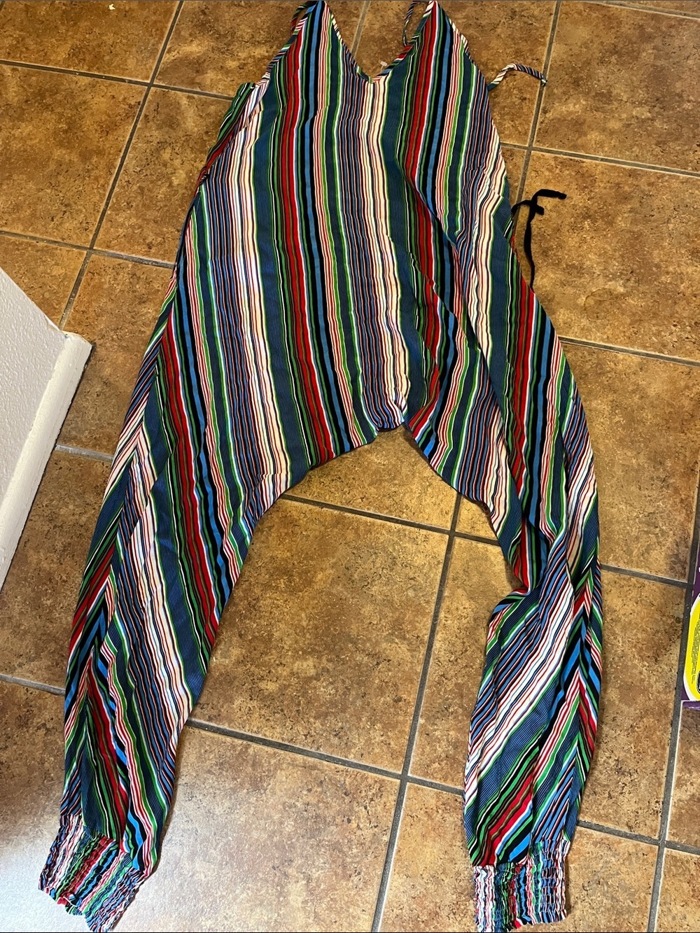 Buddha Pants Romper Striped
